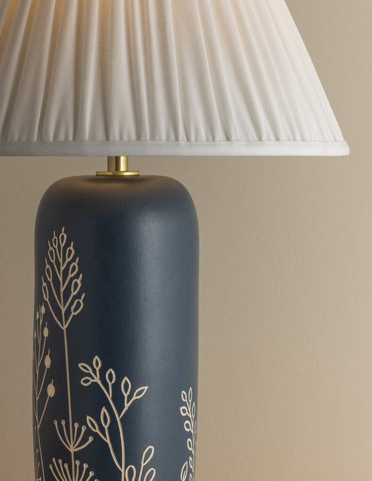 Mitzi - HL1206201-AGB/CBL - One Light Table Lamp - Etta - Aged Brass