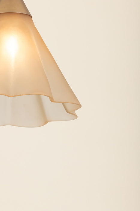 Mitzi - H1096701S-AGB - One Light Pendant - Gabrielle - Aged Brass