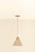Mitzi - H1096701S-AGB - One Light Pendant - Gabrielle - Aged Brass