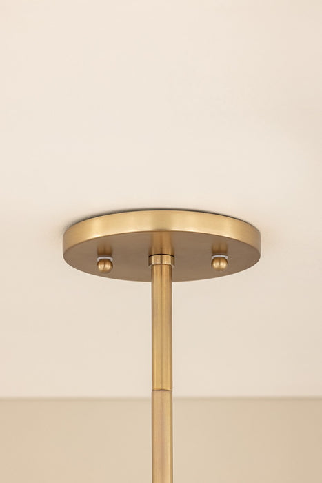 Mitzi - H1096701L-AGB - One Light Pendant - Gabrielle - Aged Brass