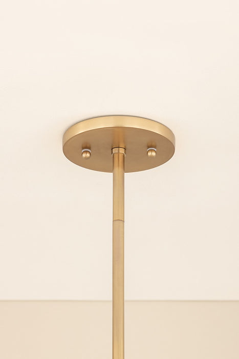 Mitzi - H1096701L-AGB - One Light Pendant - Gabrielle - Aged Brass