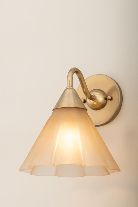 Mitzi - H1096101-AGB - One Light Wall Sconce - Gabrielle - Aged Brass