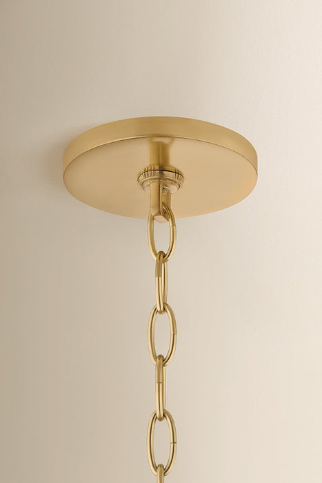 Mitzi - H1174701S-AGB - One Light Pendant - Gilda - Aged Brass