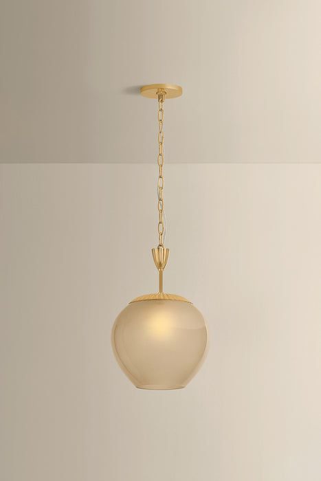 Mitzi - H1174701S-AGB - One Light Pendant - Gilda - Aged Brass