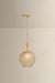 Mitzi - H1174701S-AGB - One Light Pendant - Gilda - Aged Brass