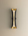 Mitzi - H315102L-GL/BK - Two Light Wall Sconce - Josie - Gold Leaf