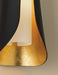 Mitzi - H315102L-GL/BK - Two Light Wall Sconce - Josie - Gold Leaf
