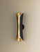 Mitzi - H315102L-GL/BK - Two Light Wall Sconce - Josie - Gold Leaf