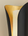 Mitzi - H315102L-GL/BK - Two Light Wall Sconce - Josie - Gold Leaf