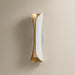 Mitzi - H315102L-GL/WH - Two Light Wall Sconce - Josie - Gold Leaf