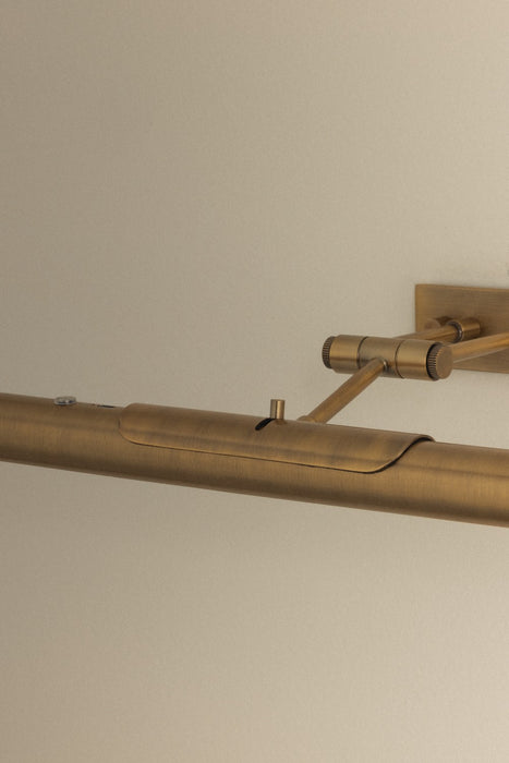 Mitzi - HL1180101S-PBR - LED Picture Light - Kenya - Patina Brass