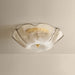 Mitzi - H1172503-AGB - Three Light Flush Mount - Leona - Aged Brass