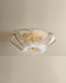 Mitzi - H1172503-AGB - Three Light Flush Mount - Leona - Aged Brass