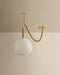 Mitzi - H1179701-AGB - One Light Pendant - Makena - Aged Brass