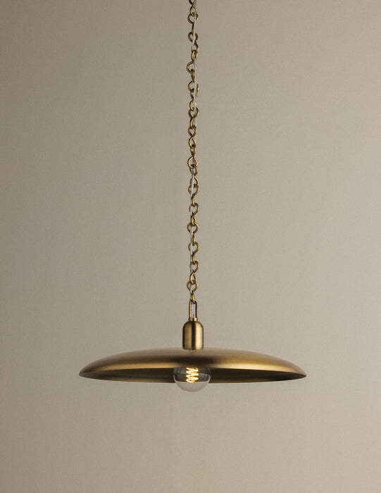 Mitzi - H1182701L-PBR - One Light Pendant - Mamie - Patina Brass