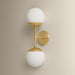 Mitzi - H193102-AGB - Two Light Wall Sconce - Paige - Aged Brass