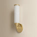 Mitzi - H1184101-AGB - One Light Wall Sconce - Zinnia - Aged Brass