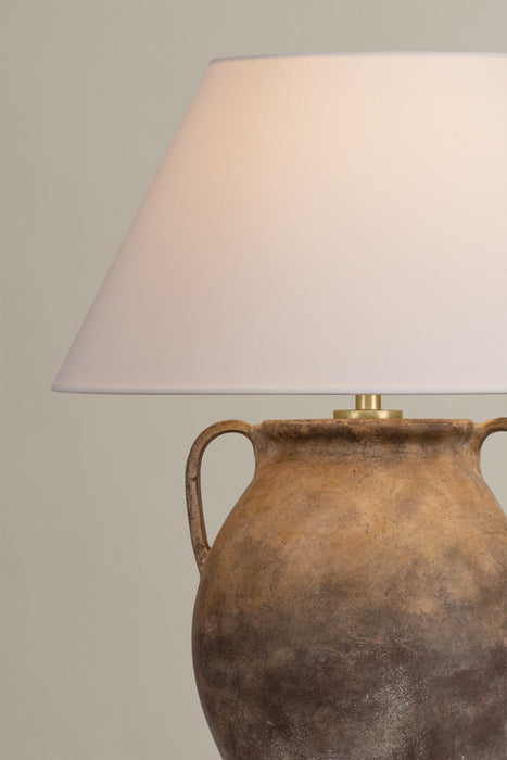 Troy Lighting - PTL7623-VGL/CKA - One Light Table Lamp - Acton - Vintage Gold Leaf