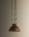 Troy Lighting - F7318-PBR/CMU - One Light Pendant - Allston - Patina Brass