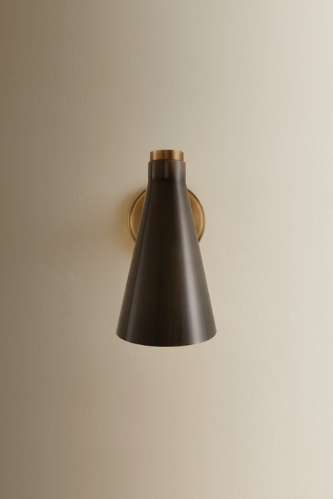 Troy Lighting - B4311-PBR/BRZ - One Light Wall Sconce - Andersen - Patina Brass