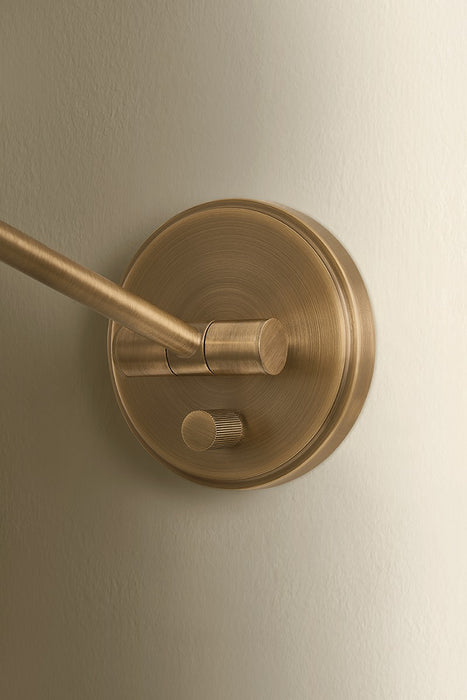 Troy Lighting - B4311-PBR/BRZ - One Light Wall Sconce - Andersen - Patina Brass