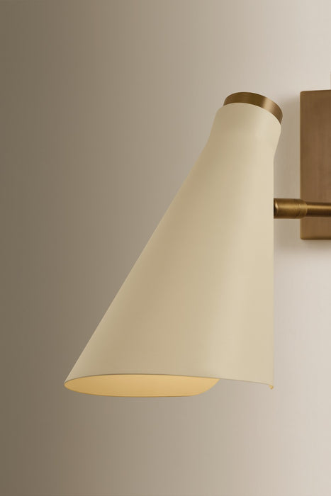 Troy Lighting - B4314-PBR/SSD - One Light Wall Sconce - Andersen - Patina Brass