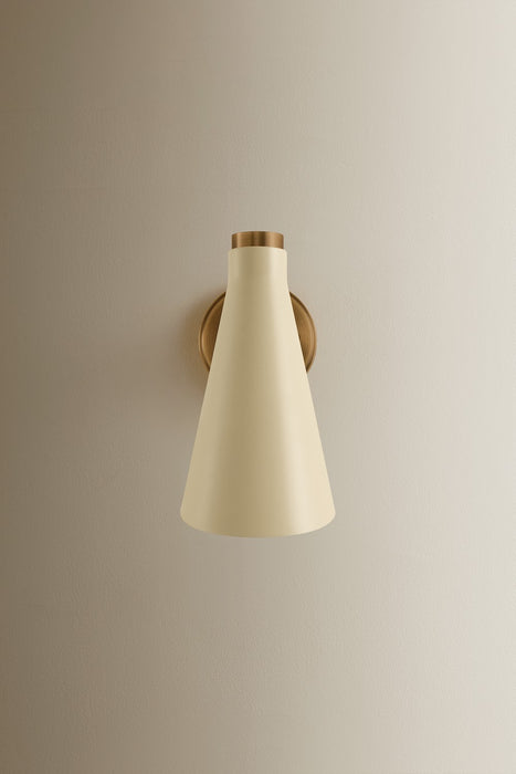 Troy Lighting - B4311-PBR/SSD - One Light Wall Sconce - Andersen - Patina Brass