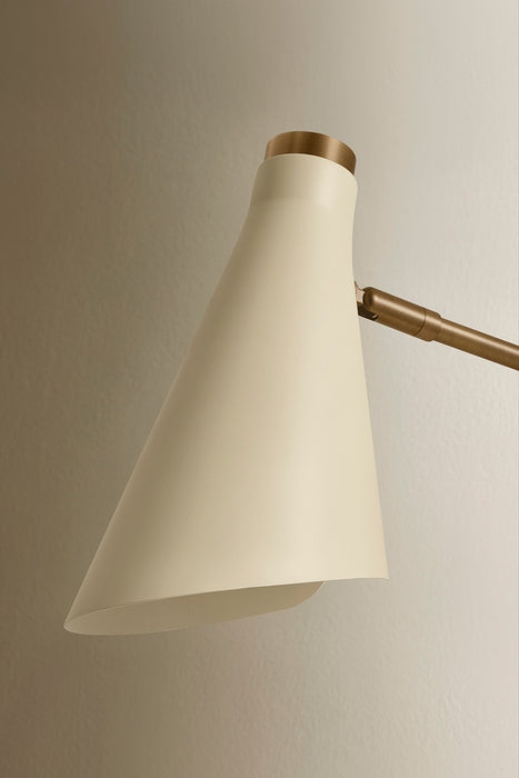 Troy Lighting - B4311-PBR/SSD - One Light Wall Sconce - Andersen - Patina Brass