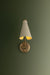Troy Lighting - B4311-PBR/SSD - One Light Wall Sconce - Andersen - Patina Brass