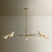 Troy Lighting - F4369-PBR/SSD - Five Light Chandelier - Andersen - Patina Brass
