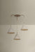 Troy Lighting - F2230-PBR/LWP - Three Light Chandelier - Benson - Patina Brass