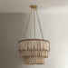 Troy Lighting - F5826-PBR - Six Light Chandelier - Bentley - Patina Brass