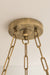 Troy Lighting - F5826-PBR - Six Light Chandelier - Bentley - Patina Brass