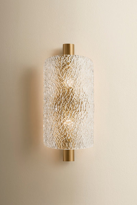 Troy Lighting - B5320-PBR - Two Light Wall Sconce - Bergeron - Patina Brass