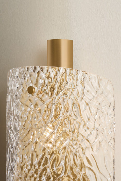 Troy Lighting - B5320-PBR - Two Light Wall Sconce - Bergeron - Patina Brass
