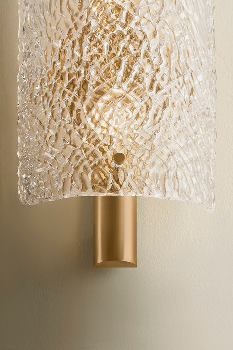 Troy Lighting - B5320-PBR - Two Light Wall Sconce - Bergeron - Patina Brass