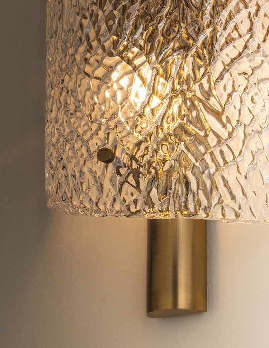 Troy Lighting - B5320-PBR - Two Light Wall Sconce - Bergeron - Patina Brass
