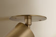 Troy Lighting - C1305-PBR - One Light Flush Mount - Caleb - Patina Brass