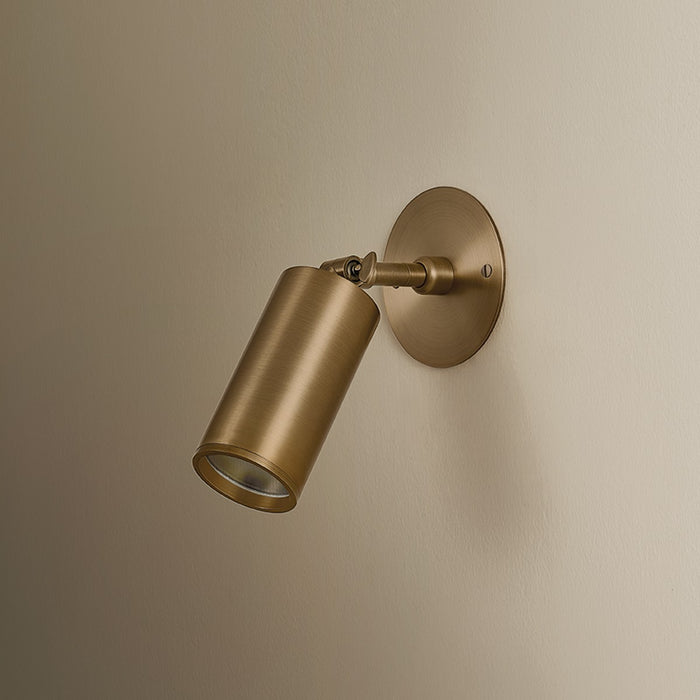 Troy Lighting - B1309-PBR - One Light Wall Sconce - Caleb - Patina Brass