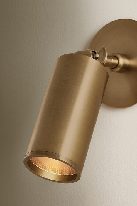 Troy Lighting - B1309-PBR - One Light Wall Sconce - Caleb - Patina Brass