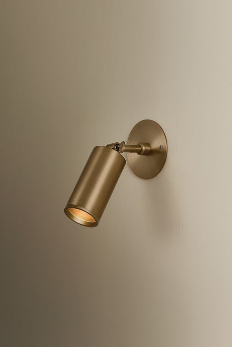 Troy Lighting - B1309-PBR - One Light Wall Sconce - Caleb - Patina Brass