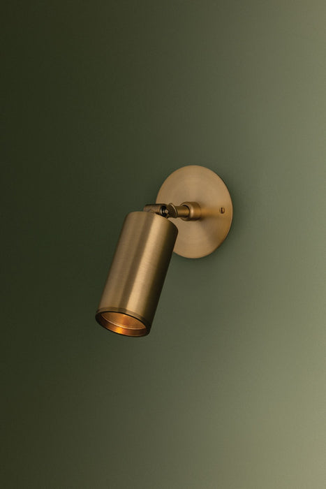 Troy Lighting - B1309-PBR - One Light Wall Sconce - Caleb - Patina Brass
