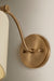 Troy Lighting - B3508-PBR/SSD - One Light Wall Sconce - Clive - Patina Brass