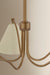 Troy Lighting - F3542-PBR/SSD - Five Light Chandelier - Clive - Patina Brass