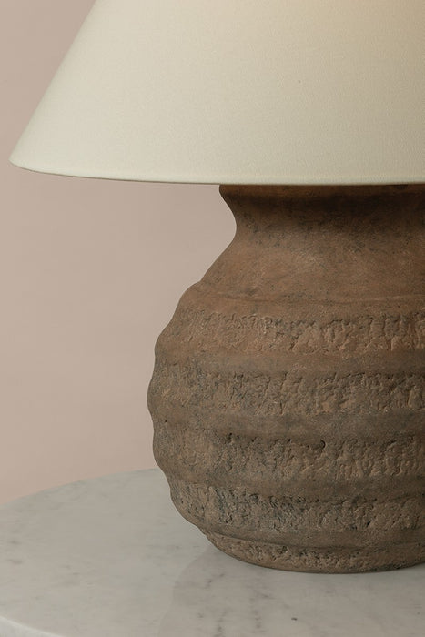 Troy Lighting - PTL2623-PBR - One Light Table Lamp - Dorian - Patina Brass