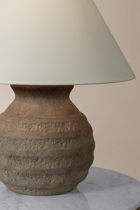 Troy Lighting - PTL2623-PBR - One Light Table Lamp - Dorian - Patina Brass
