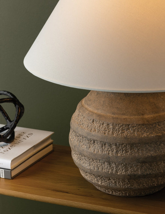 Troy Lighting - PTL2623-PBR - One Light Table Lamp - Dorian - Patina Brass
