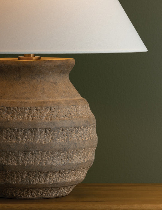 Troy Lighting - PTL2623-PBR - One Light Table Lamp - Dorian - Patina Brass