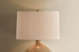 Troy Lighting - PTL3924-PBR/CBH - One Light Table Lamp - Dunsmuir - Patina Brass