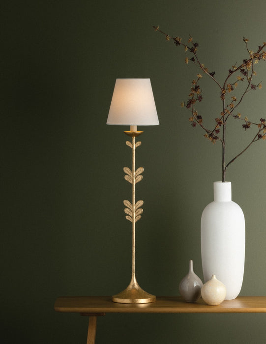 Troy Lighting - PTL4408-VGL - One Light Table Lamp - Florian - Vintage Gold Leaf